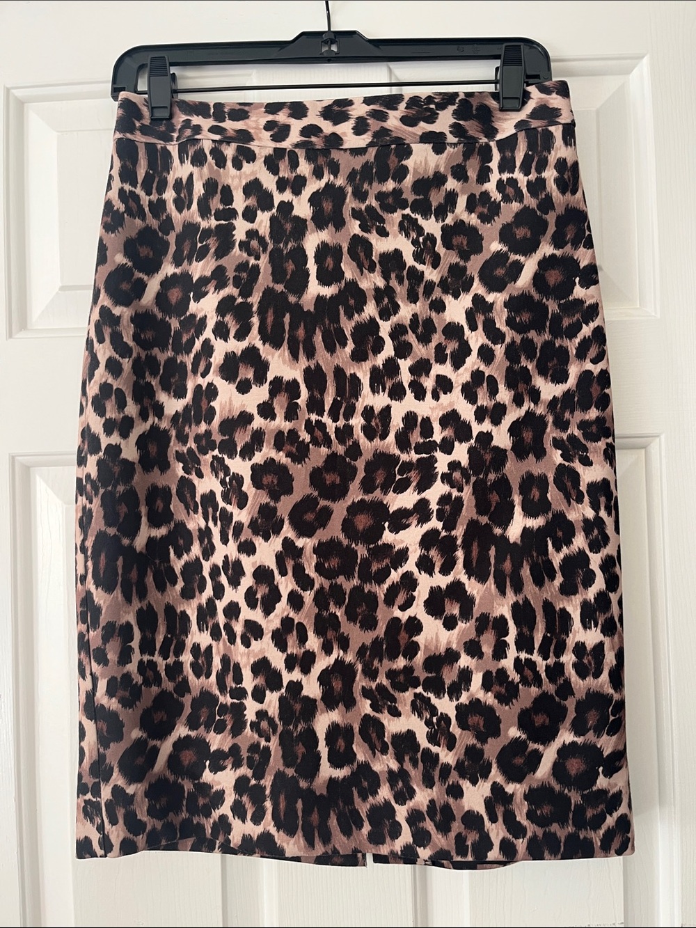 Charter Club Leopard Pencil Skirt in Brown and Black
